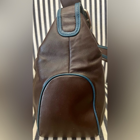 LOEWE - Lambskin leather, shoulder bag, adjustable strap, beautiful condition! - Picture 7 of 12